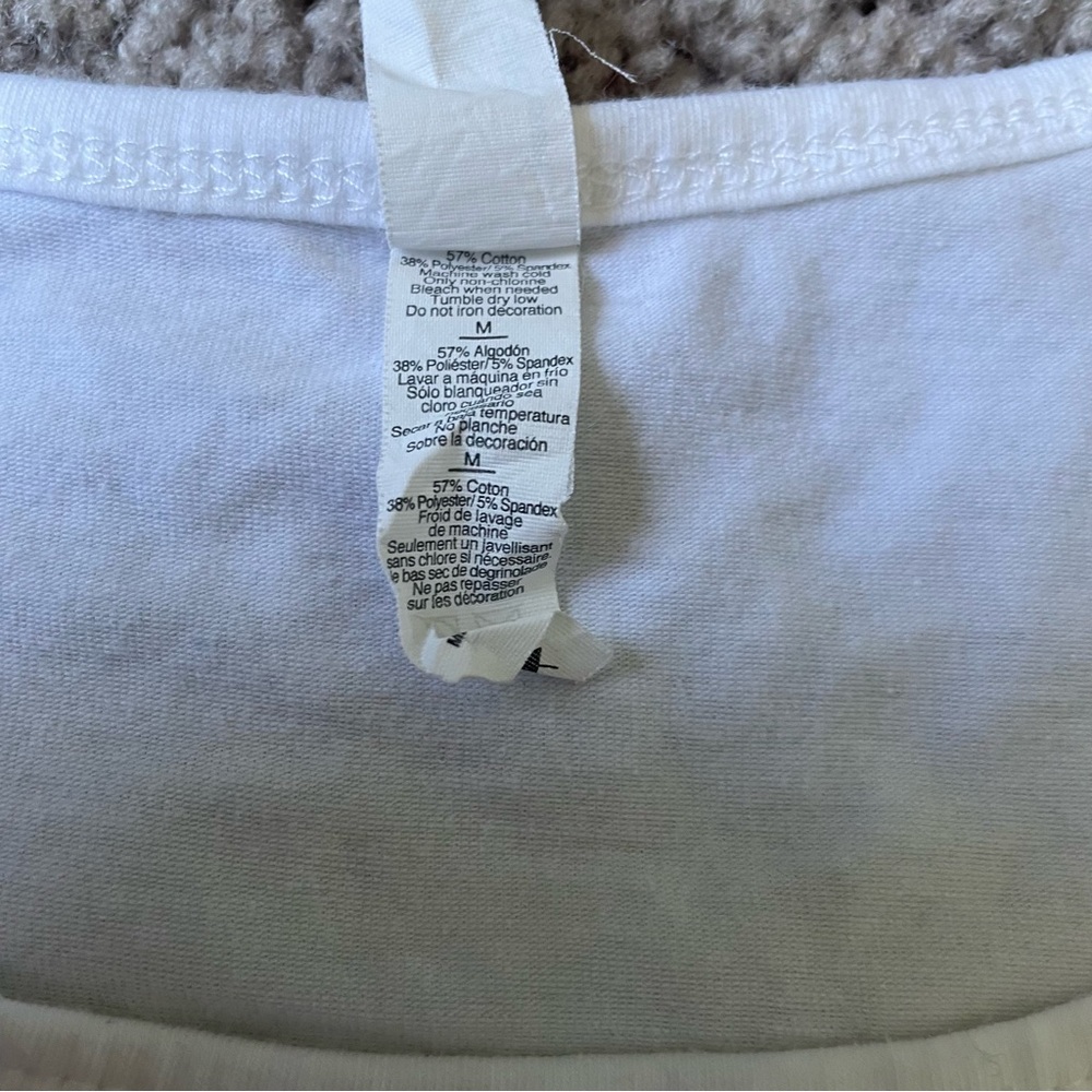 White Tank Top - Picture 7 of 7